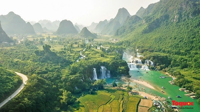 Không gian văn hóa tại Thác Bản Giốc