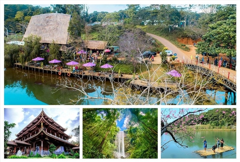 Giao lưu cộng đồng tại Khu du lịch Măng Đen